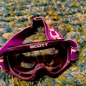 Scott sport goggles